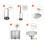Umbrella Patios Heaters Replacement Parts Hardware Outdoor 6