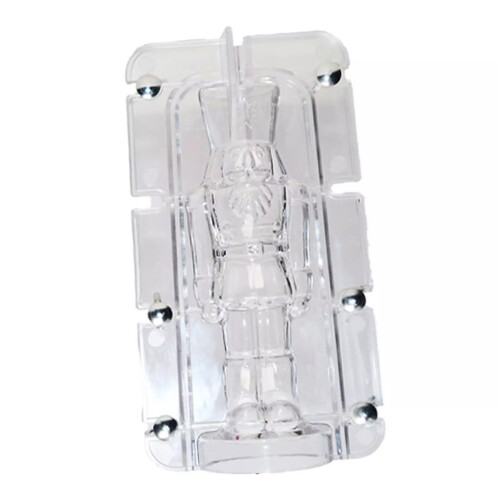 Figure Candle Silicone Molds 3D Soldier Candle Molds for Home