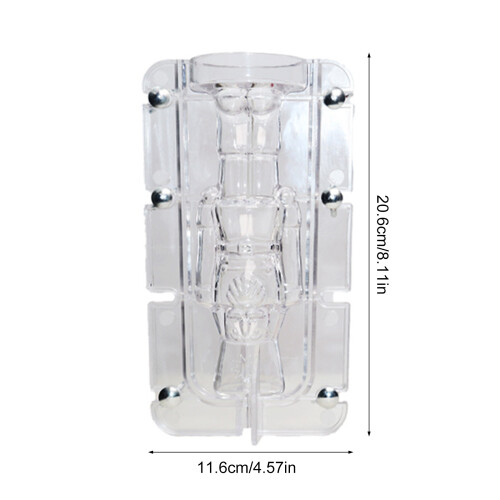 Figure Candle Silicone Molds 3D Soldier Candle Molds for Home 2
