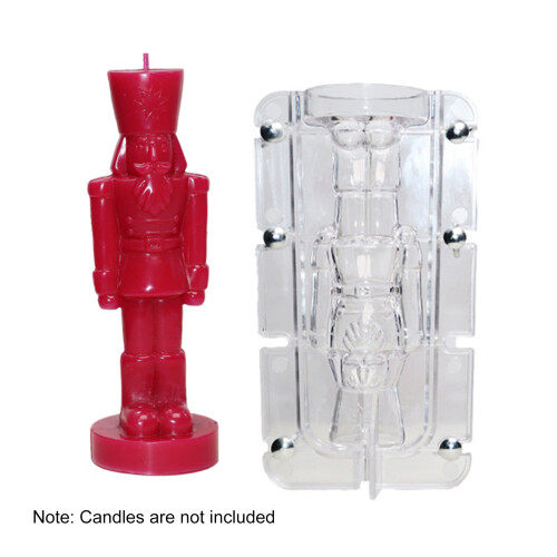 Figure Candle Silicone Molds 3D Soldier Candle Molds for Home 1