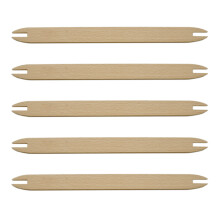Set Of 5 Wood Weaving Shuttles Wood Weaving Sticks For-M