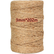 Choix de l'artisan : Ficelle de jute de qualité supérieure, ficelle écologique et polyvalente pour l'artisanat, la décoration et plus encore