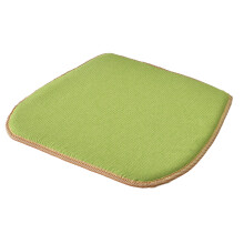 Almofada para cadeira, capa de espuma viscoelástica antiderrapante e lavável à máquina para cadeira de cozinha e sala de jantar, alças