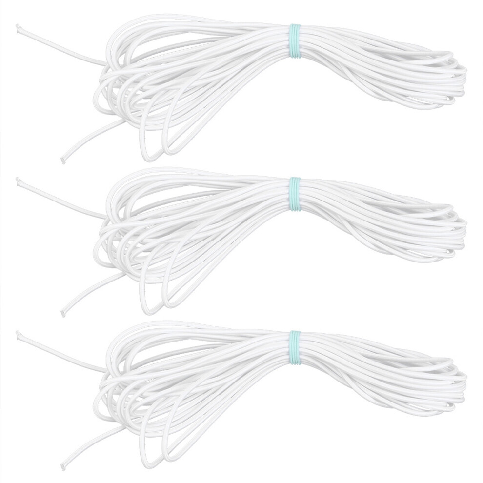 Round Elastic Cord For Sewing Needs Heavy Stretch String With Strong Elasticity Durable Marine Grade Elastic For Diy Projects And Clothing Accessories 9454554583129