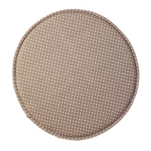 Memory Foam Chair Cushion, Bohemian Style Soft Round Pad For Indoor Outdoor Use, Ergonomic Design With Skid-Proof Backing And Ties Included, Green