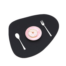Dining Table Accessories Kit, Heat Resistant Placemats with Reversible Finish, Washable Placemats for Kitchen Dining Room, Faux Leather Placemats Non-