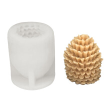 Handgefertigte Kerzenformen, Ornament, 3D-Tannenzapfen,-XQ882513