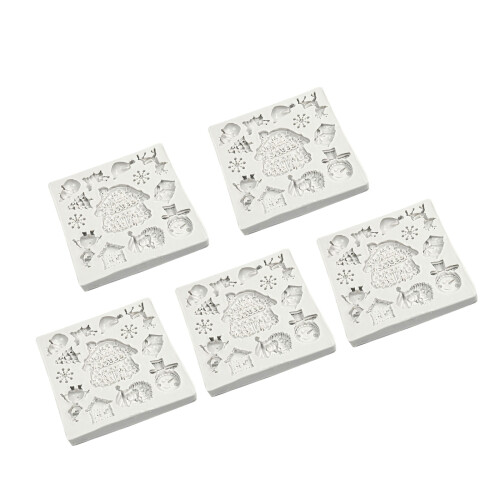 5 Stück Home Backzubehör Silikonform-13. Kompanie