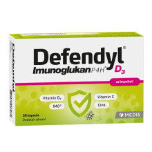 Defendyl Imunoglukan P4H Vitamin D3 30 Capsules