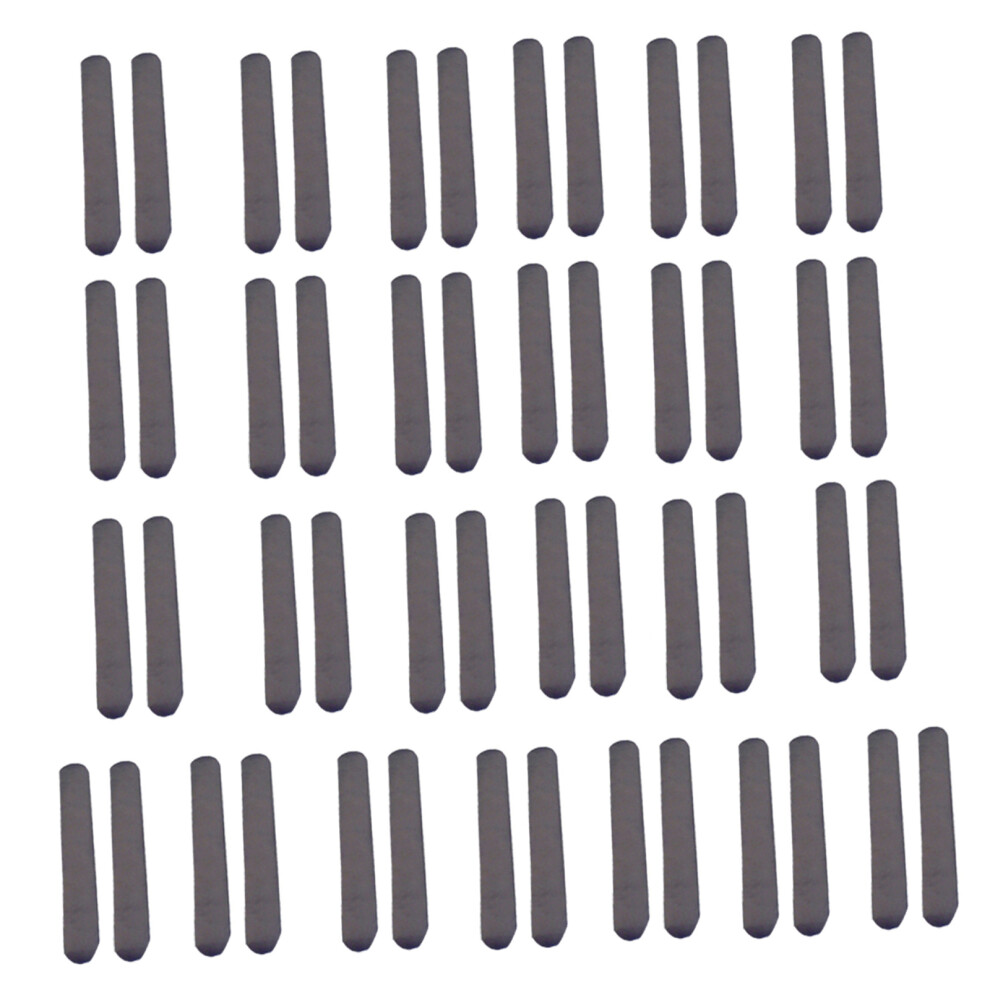 50Pcs Hat Liners Sweatband Adhesive Sweat Absorbing-Black 7696000644530
