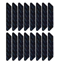 16 PCS Rug Grippers, Anti-Slip Carpet Grippers for Laminate Floor, Non-Slip Rug Underlay for Carpeted Floor Reusable & Residue-Free
