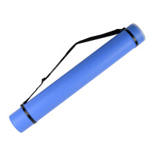 Poster Holder Tube Poster Tube Poster Carrying Case-Blue