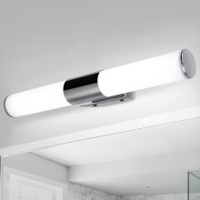 Draadloze wandlampen voor een upgrade van uw badkamer, moderne badkamerverlichting met LED-lichtbron, afneembare lampen voor eenvoudig onderhoud,