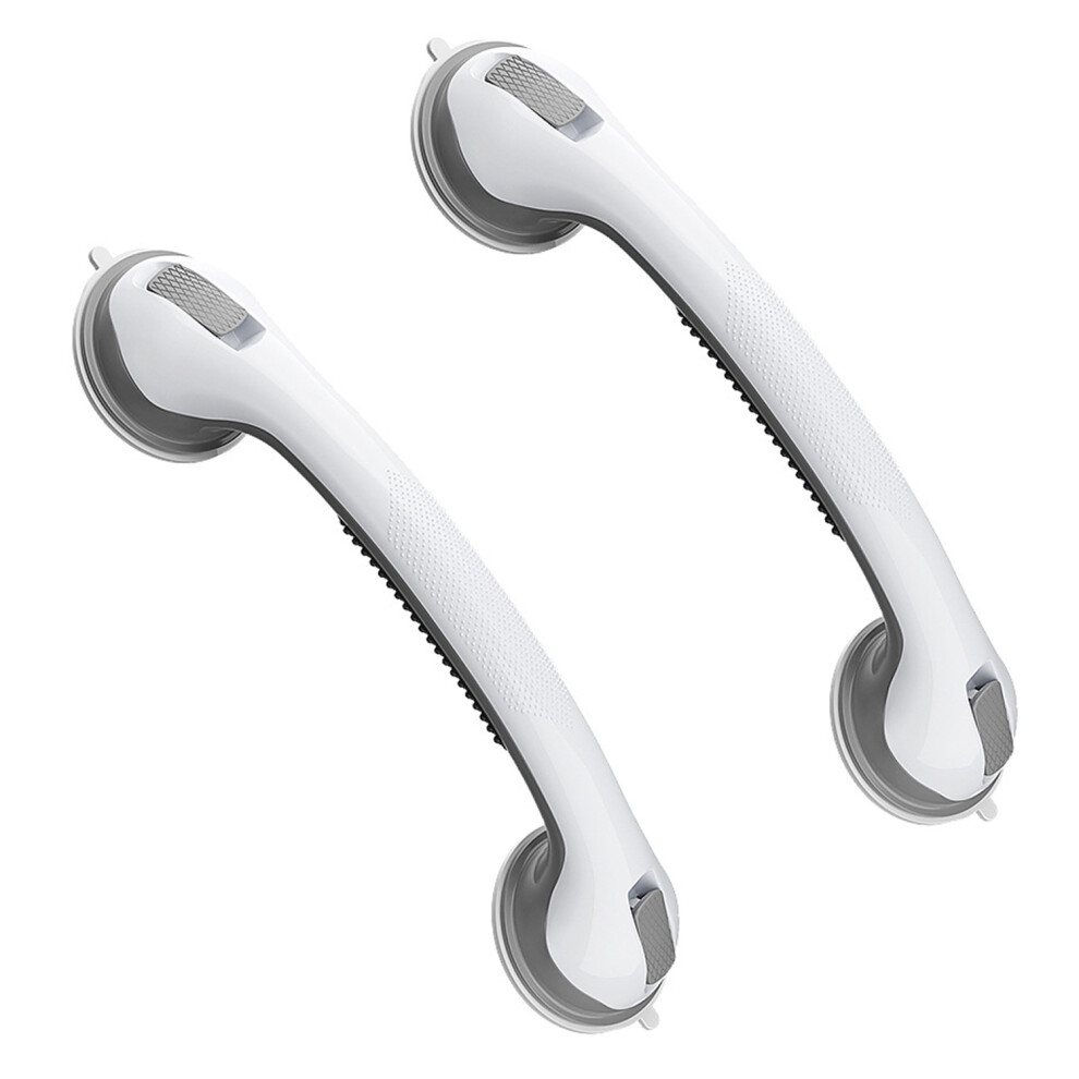 Safety Balance Assist Grip for Shower and Tub, Anti-Slip Shower Handles with Strong Suction Mount, Heavy-Duty Shower Grab Bars for Seniors and Disable