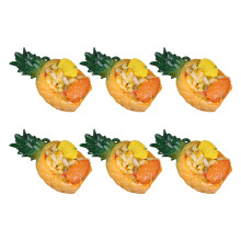 Künstliche Ananas, gebratener Reis, Modell,-Mandel-Ananas 09