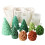 Tannenzapfen-Kerzenformen, Weihnachtsbaum, Silikonform,-3 4