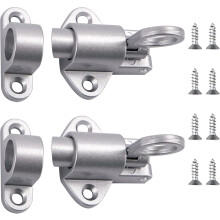 Selbstschließende Riegel aus Aluminiumlegierung, innovativer Sicherheitsriegel mit Selbstverriegelungsmechanismus für diverse Anwendungen wie