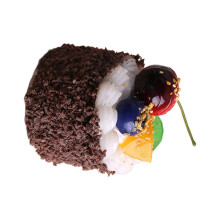 Artificial Cake Model for Shop Decorations,-white coffee
