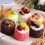 Artificial Cake Model for Shop Decorations,-white coffee 7