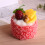 Artificial Cake Model for Shop Decorations,-white coffee 5