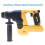 Rotarys Hammer Drill Safety Clutches 3 Functions with Vibrations 6