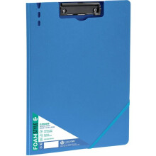 Mappen met klem - CARCHIVO PRAKTISCHE IDEEËN - Blauw - Folio maat - Polypropyleen - Metalen klem