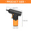 Multi Functional Cordless Screwdriver Set Sturdy Alloy 3