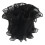 6pcs Flower Wrapping Mesh Yarn with Pearl Edges Gift-Black 1