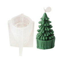 Tannenzapfen-Kerzenformen, Weihnachtsbaum-Silikonform für-5
