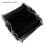 6pcs Flower Wrapping Mesh Yarn with Pearl Edges Gift-Black 4