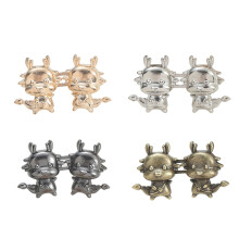 4 Pairs Trousers Waist Tightener Jeans Buttons Pins Dragon-1