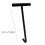 Durability Steel Manhole Lid Hook with-  30cm 5