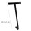 Durability Steel Manhole Lid Hook with-  30cm 7