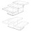 Sturdy 3 Layer Acrylic Display Tower For Cakes Cupcakes Clear-1 2