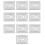 Embossing Stencils Template Mould Bookmarks Scrapbooking-DC3513 1
