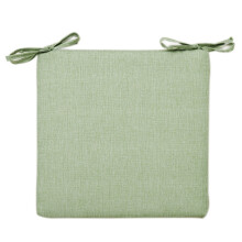 Almofadas luxuosas em formato de D para cadeiras de jantar, suporte ergonômico quadrado com capa removível, almofadas de assento em espuma de alta