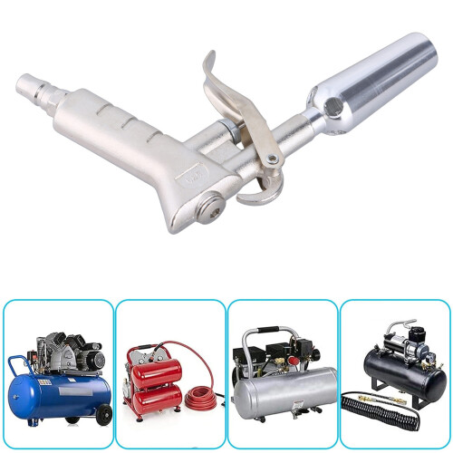 Aluminum Air Blow Guns Compressor Accessory with Copper Nozzle 2