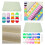 Needlework Fabric, Linen Stitching Fabric for-Macaron 12 colors 3