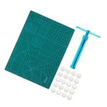 22 Pcs Clay Extruder Guns Clay Guns Tool with Extrusion Discs