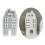 Multiple Window House Candle Molds for Making Candle Room-M 4