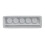 Long Candle Holder Molds, Five Hole Tealight Holder Molds Base 1