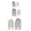 Multiple Window House Candle Molds for Making Candle Room-M 3