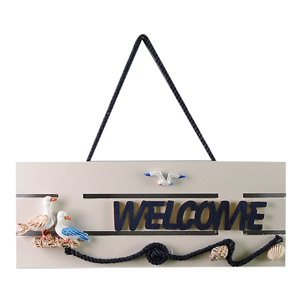 Ocean Theme Wall Art Handcrafted Ship Wheel, Rustic Wooden Sign For Living Room Entrance, Nautical Decor With Starfish Hook 9454554590257