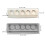 Long Candle Holder Molds, Five Hole Tealight Holder Molds Base 3