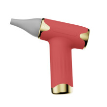 BBQ Tool Air Fan Outdoor Air Fan for Barbecue and Inflation-Red