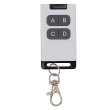Interrupteur à distance sans fil pour usage domestique et commercial, télécommande universelle porte-clés clonée avec signal puissant, contrôle