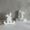 3D Rabbit Resin Molds Candle Molds Sitting Rabbit Silicone-M 6