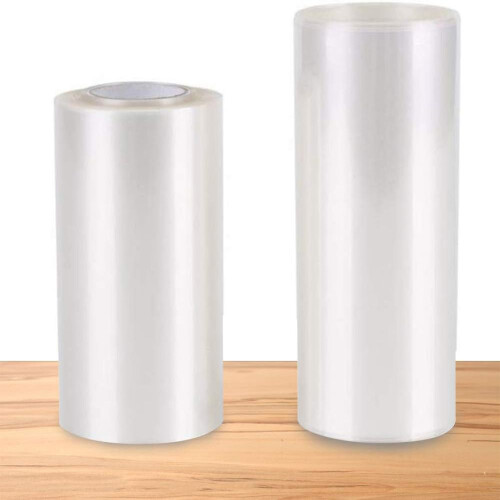 Elegant Precision for Bakers, Διαφανή Ρολάκια Κέικ, Σετ 2 τεμαχίων από Μεγάλα & Μικρά Κολάρα 1