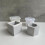 Hexagonals Shape Flower Pots Silicone Mould DIY Craft-Square 1 6