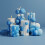 Cubic Candle Molds Cube Candle Molds for Making Candle Soap-1 5